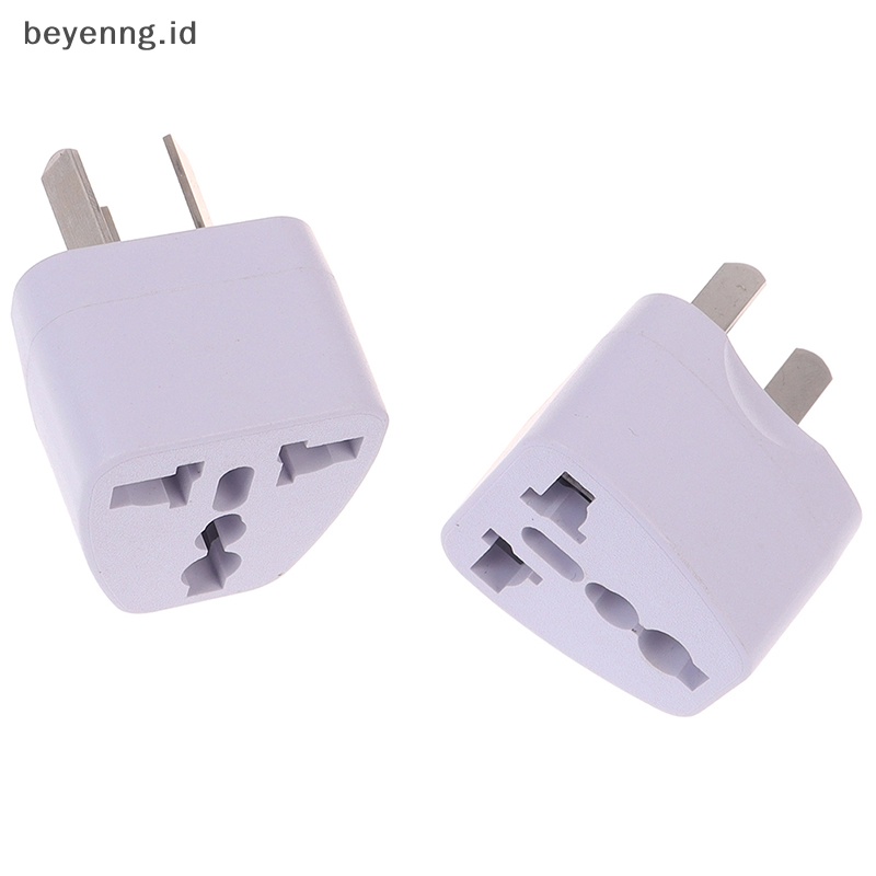 Beyen Adaptor Colokan Listrik Travel Universal USA EU EURO Asia to AU AUSTRALIAN 3pin ID