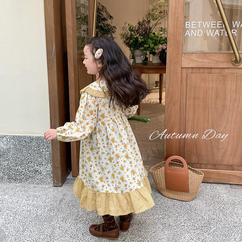 2-6thn | DRESS ANAK KOREA PESTA ELEGAN FORMAL PEREMPUAN MDD MP 4