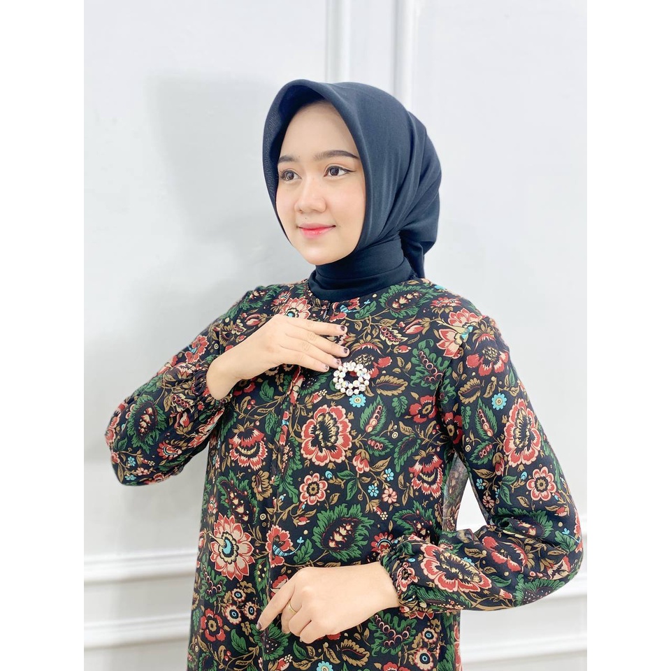 PB Prilly Busana - FLOWY Vol. 2 GAMIS MALAYSIA MOTIF - GAMIS MELAYU KOMBINASI - MAXYDRESS MALAY