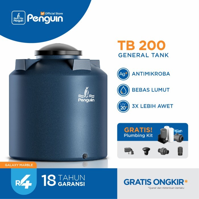 TERBAIK PENGUIN TANGKI / TOREN / TANDON PENGUIN TB 200 2000 LITER