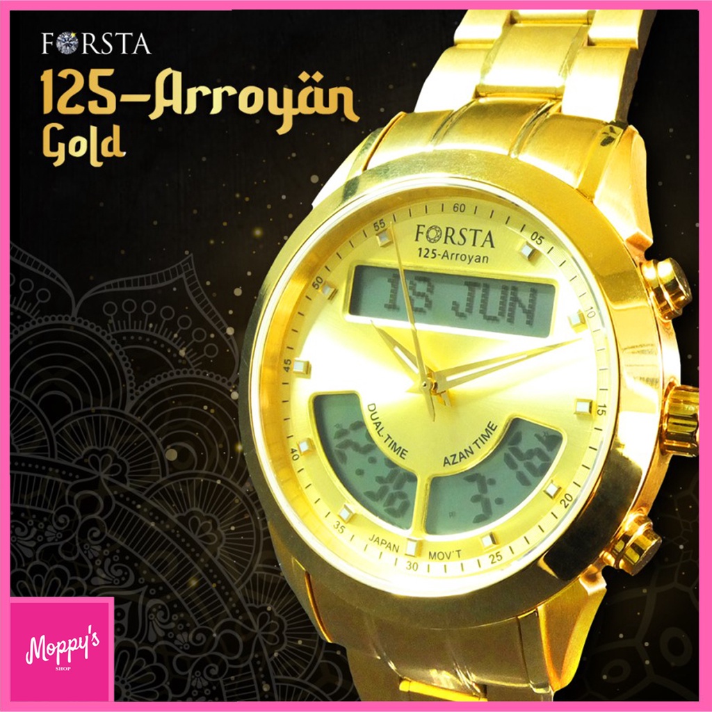 JAM TANGAN FORSTA 125 ARROYAN GOLD PRIA JAM TANGAN PRIA