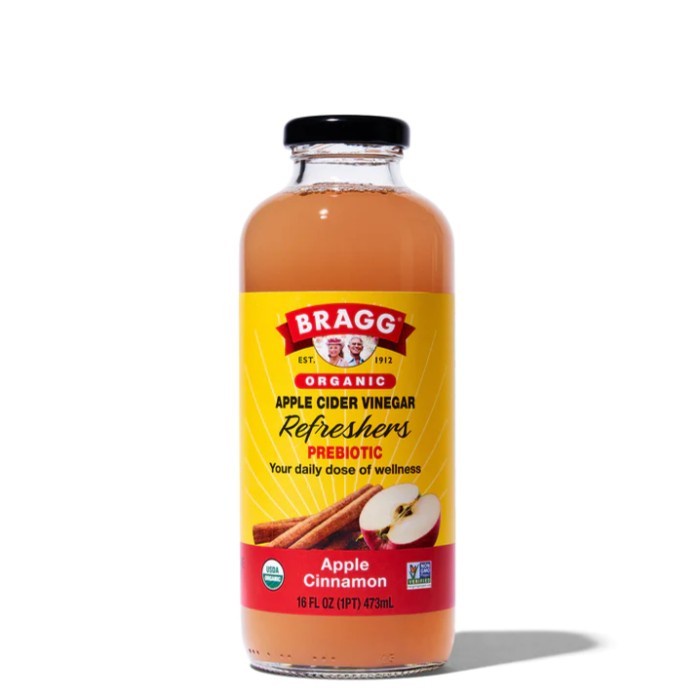 

Bragg Organic Apple Cider Vinegar Refreshers Apple Cinnamon 473ml