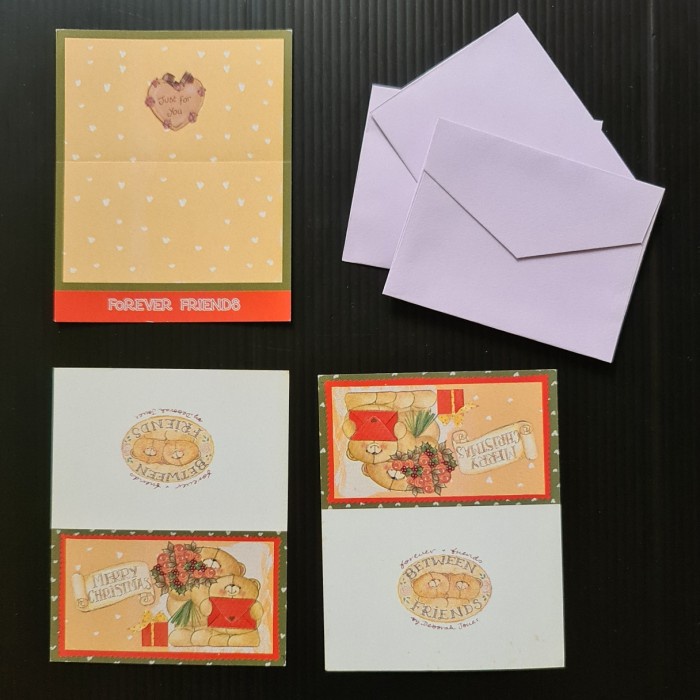 

[SC] Kartu Ucapan MERRY CHRISTMAS Karakter FOREVER FRIENDS (B)