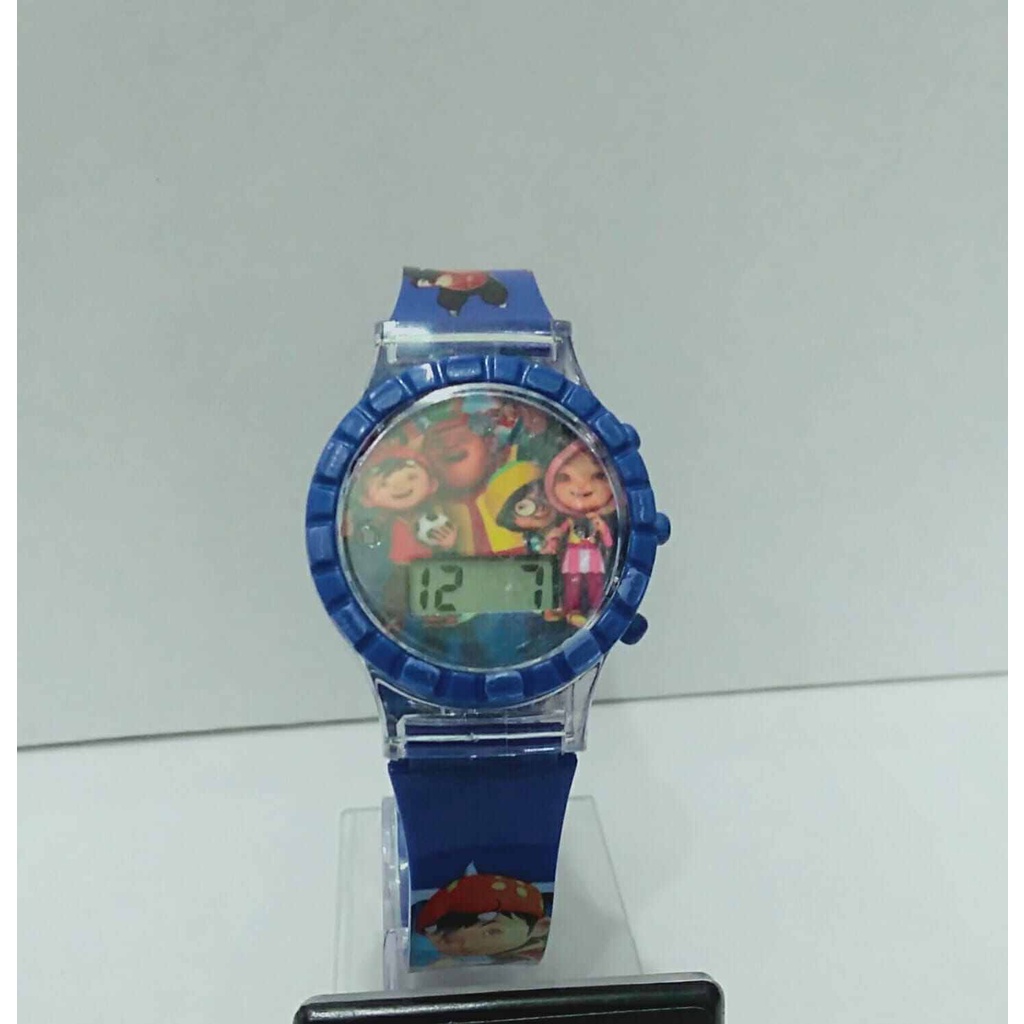 JAM TANGAN ANAK LAKI LAKI DIGITAL MUSIK LAMPU KARAKTER BOBO BOY 845 COD
