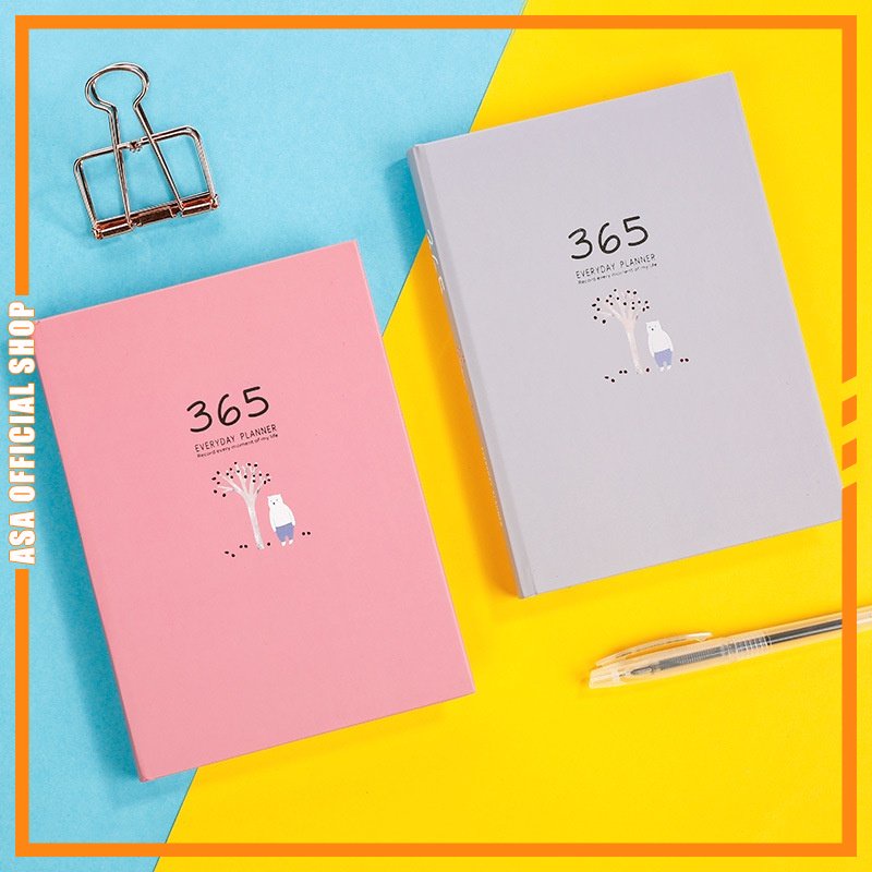 

Buku Diari Diary Book Aesthetic Korea Buku Catatan Harian 365 Hari Agenda Planner Hardcover