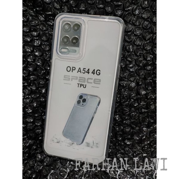 SOFT CASE BENING TRANSPARAN  SPACE TPU HP OPPO A54 4G