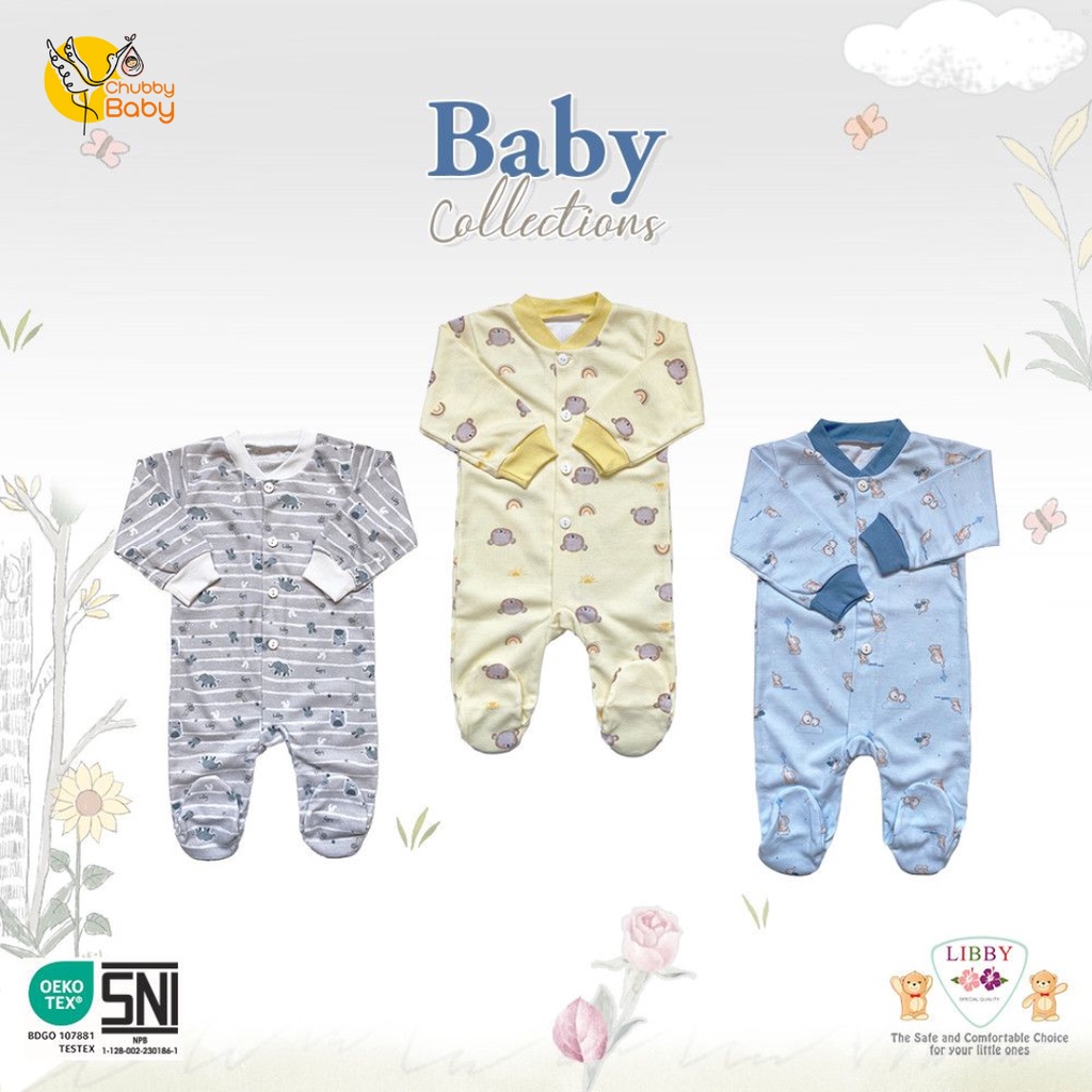 Libby - Baby Zoo | Sleepsuit Newborn Basic TK 3pcs