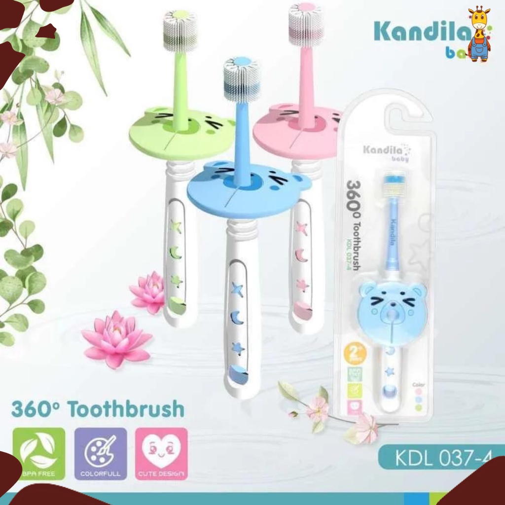 Kandila Baby 360° Toothbrush KDL 037-4 - Sikat Gigi Bayi