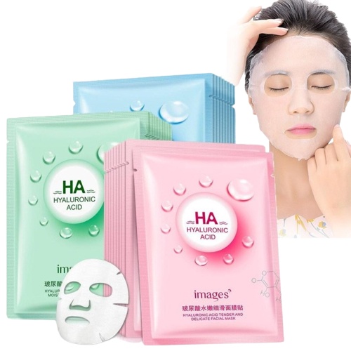 [ DBI ] IMAGES HA Images Hyaluronic Acid Facial Sheet Mask Images HA Hyaluronic Acid Masker Bisa COD Bayar di tempat