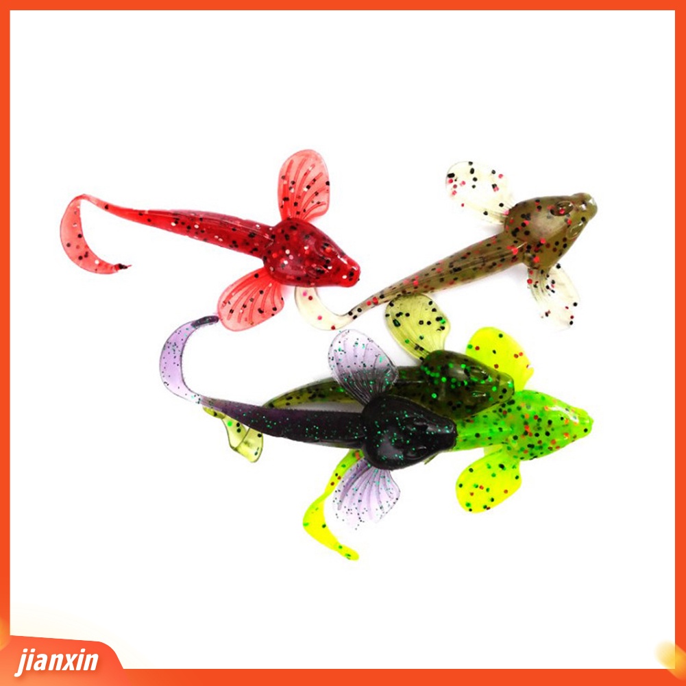 (In Stock) 6 Pcs 10 cm Bentuk Ikan Buatan Air Tawar Air Laut Memancing Umpan Umpan Tackle