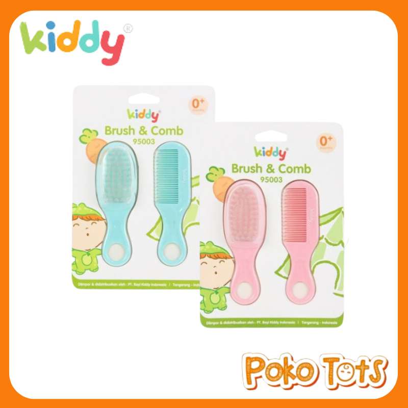 Kiddy Brush &amp; Comb Sisir Rambut Bayi WHS