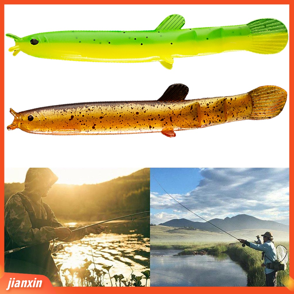 (In Stock) 5Pcs 6cm /1.4g Umpan Pancing Simulasi Kulit Hidup Warna Cerah Fleksibel Reusable Atraksi Ikan Universal Mini Buatan Loach Lembut Snakehead Umpan Peralatan Memancing