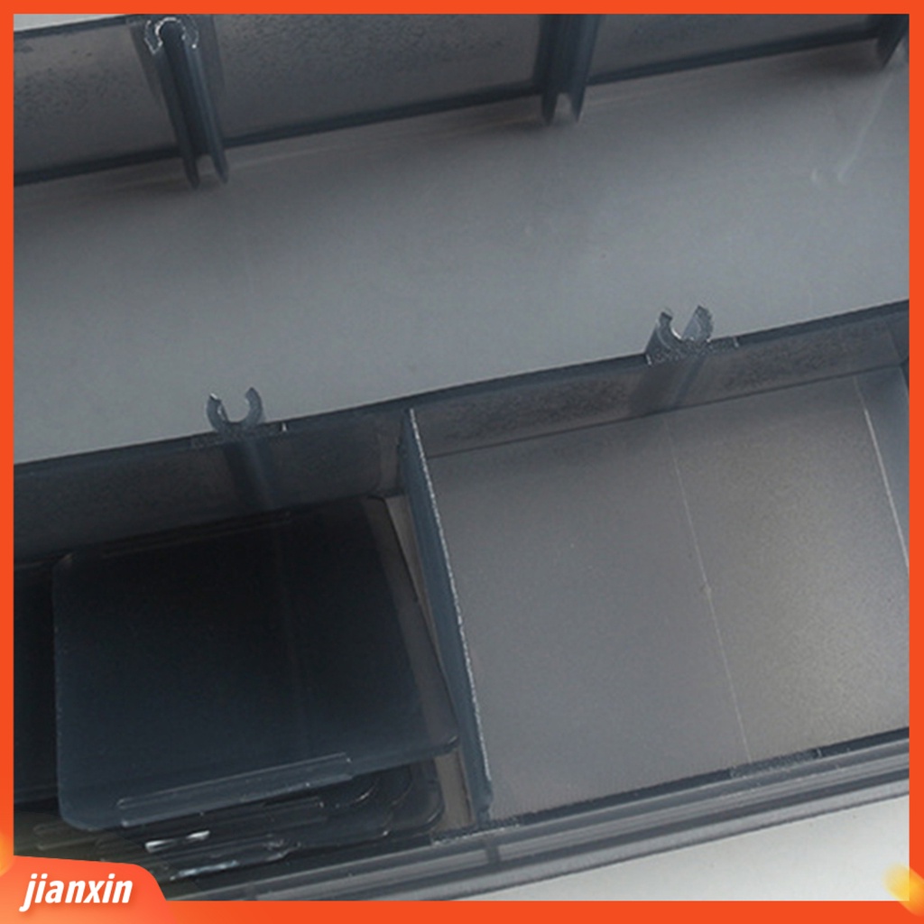 (In Stock) Kotak Umpan Lepas 4kunci Gesper Wadah Penyimpanan Umpan Portabel Pancing Tahan Air Bahan Plastik Untuk Outdoor