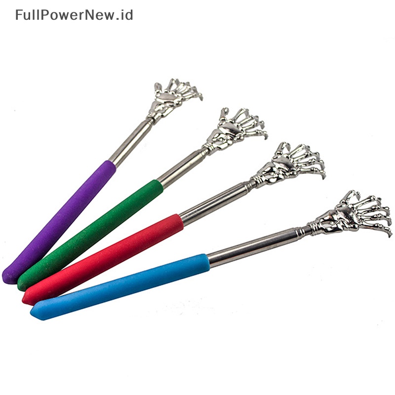 Power Back Scratcher Telescopic steak Backscratcher Massager Kit Scraper Punggung ID