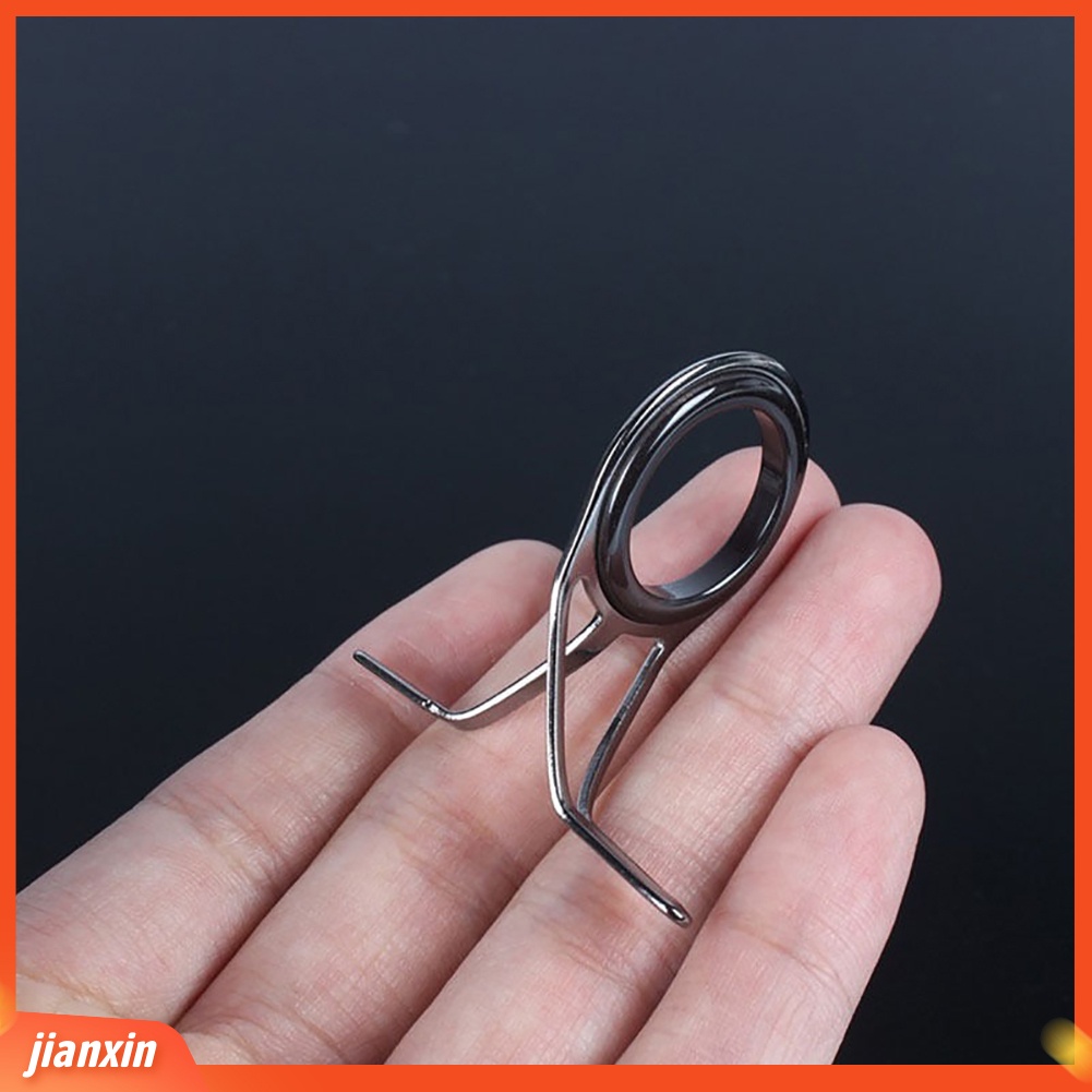 (In Stock) 7Pcs Ukuran Campur Pandu Pancing Tip Top Mata Garis Cincin Kit Perbaikan Bangunan