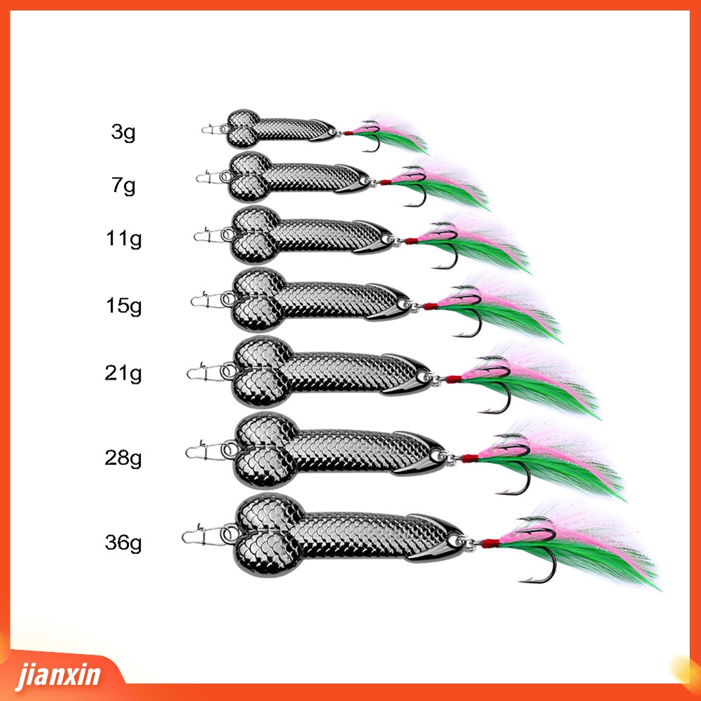 (In Stock) Umpan Pancing Luar Ruangan Simulasi Logam Terang Ikan Umpan Keras Tackle Dengan Pengait