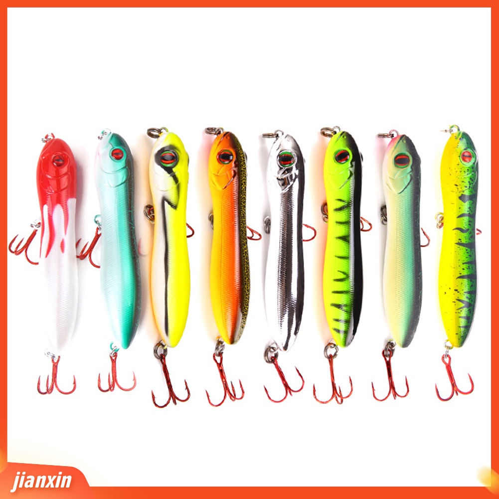 (In Stock) 10cm 15.6g Memancing Buatan Manusia Hidup Umpan Wobbler Ular Berbentuk Air Renang Umpan