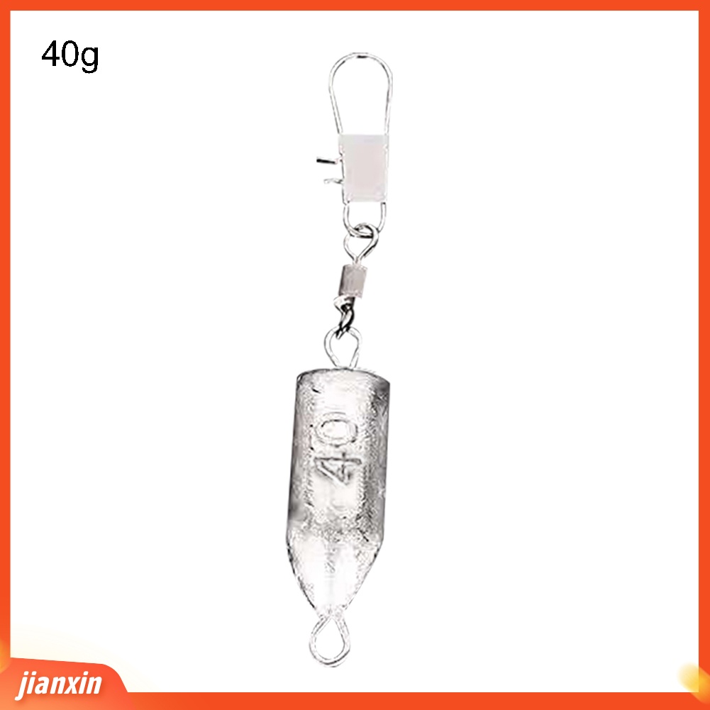 (In Stock) Aksesoris Alat Pancing Pemberat Timah Sinker Fish Tackle Bentuk Jatuh Dengan Cincin