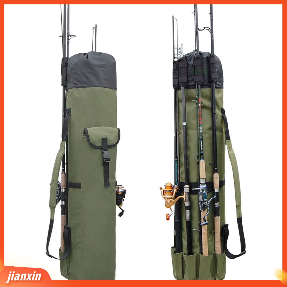 (In Stock) Kantong Tas Penyimpanan Alat Pancing Outdoor Nilon Portabel Multifungsi