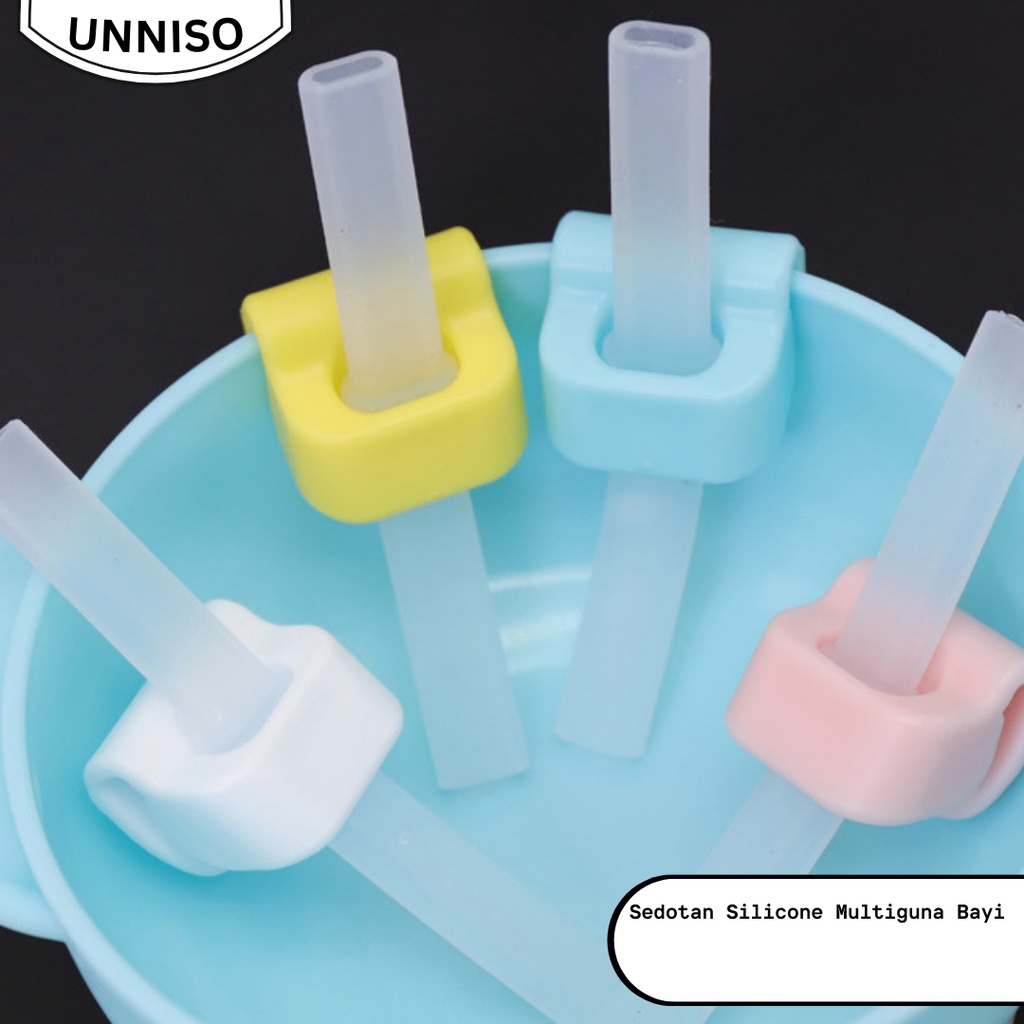 UNNISO - Sedotan Silicone Multiguna Bayi