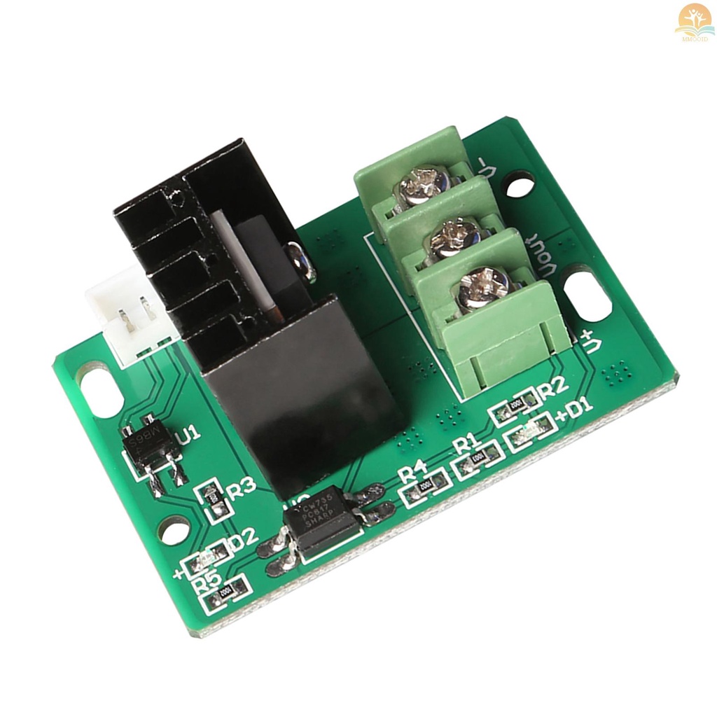 In Stock 12 /24V Heatbed Heat Bed Power Module Papan Ekspanding Pemanas Bed Aksesoris Modul Ekspanding Daya Tinggi Untuk Seri CR-10/CR-10S Mosfet Board 3D Printers Hot Bed 1Pcs