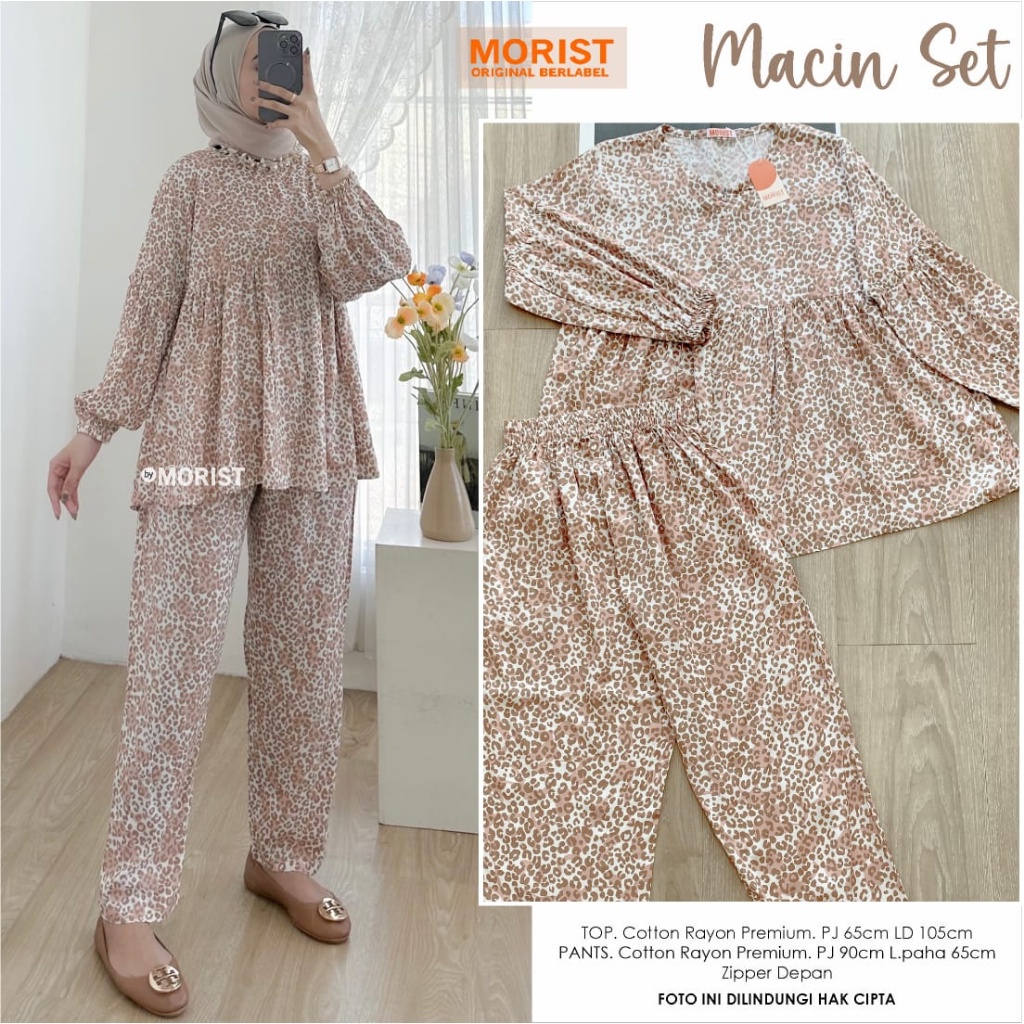 Macin Set ORI MORIST | Ld105 Cotton Rayon Premium