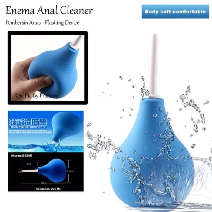 Alat pembersih Anus (ALAT MEDIS) Anal Douche Small 160 Ml