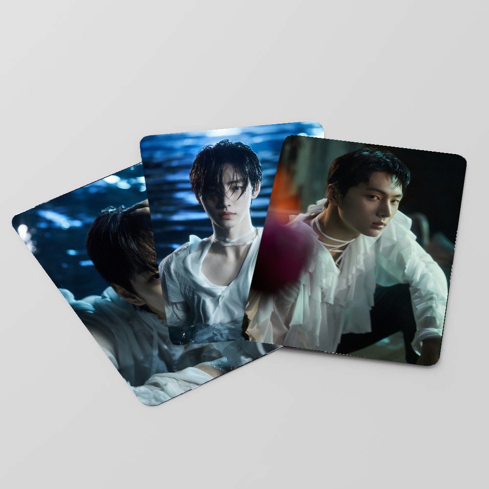 55pcs /box EN-HYPEN Album Baru DARK BLOOD Photocards Lomo Card ENHYPEN Kpop Collection Postcards Ocean Ver.