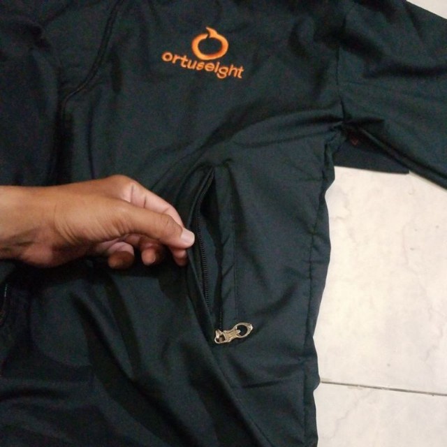 BESTPROMO Jaket Parasut Ortuseight Pria Wanita Running Casual Original