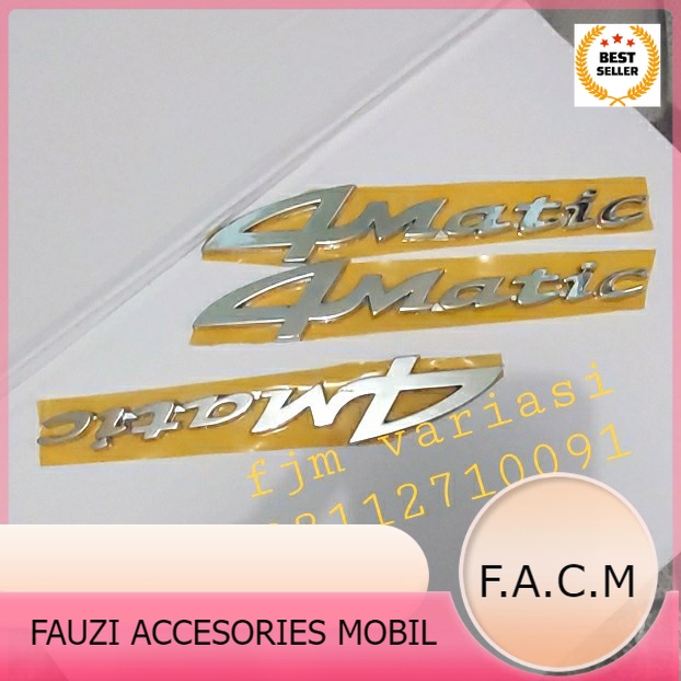 EMBLEM TULISAN 4MATIC AVANZA