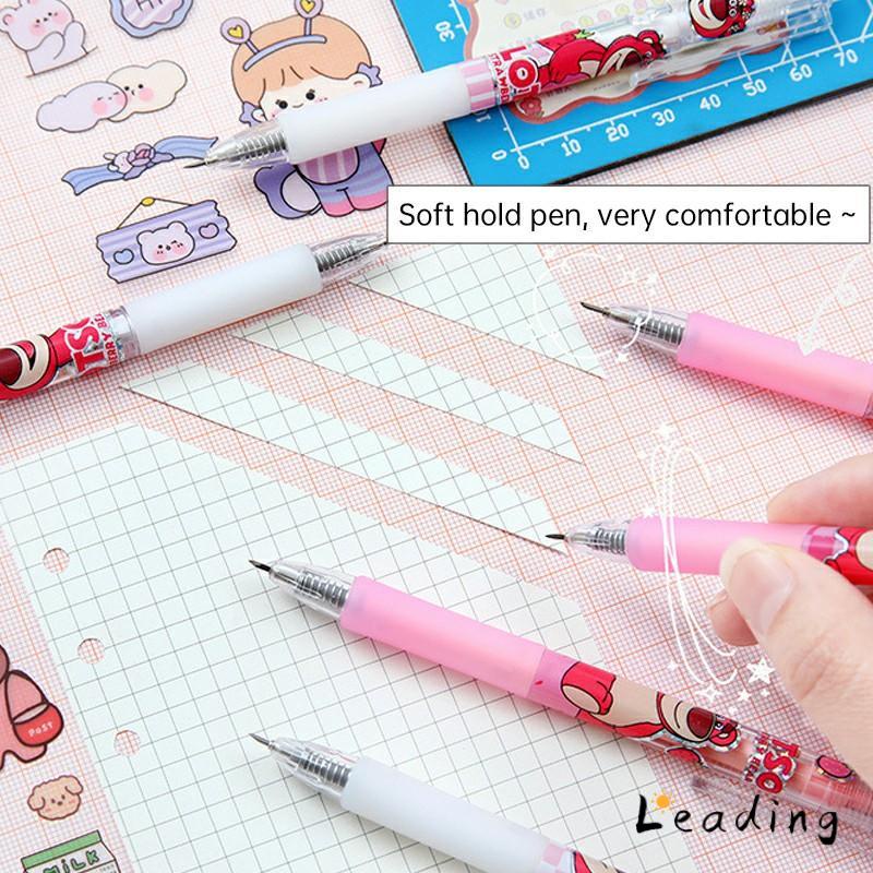 

Pemotong Kertas Pena yang Dapat Ditarik Beruang Stroberi Pemotong Seni Kartun Pemotong Portabel Lucu-Le