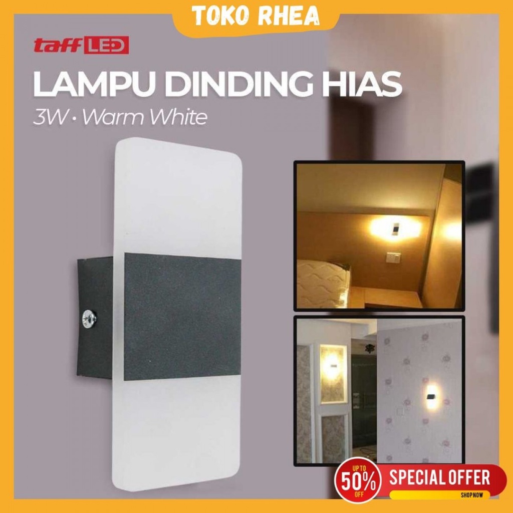 Lampu Hias Dinding Indoor Outdoor LED