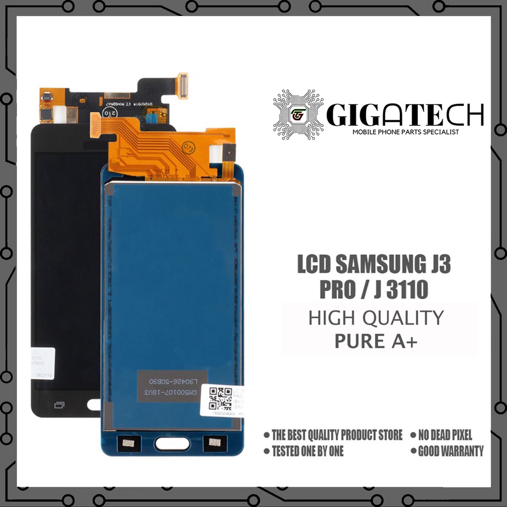 LCD Samsung J3 Pro / Samsung J3110 2016 Original 100% Fullset Touchscreen Garansi 1 Bulan Gratis Dou