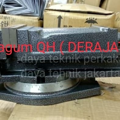 ragum bor QH 4" - catok milling derajat QH - ragum putar derajat penjepit