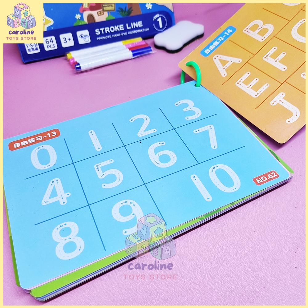 

Adn Buku Aktivitas Worksheet Anak 2 3 4 Tahun Buku Edukasi Anak Bisa Dihapus Wipe And Clean Activity