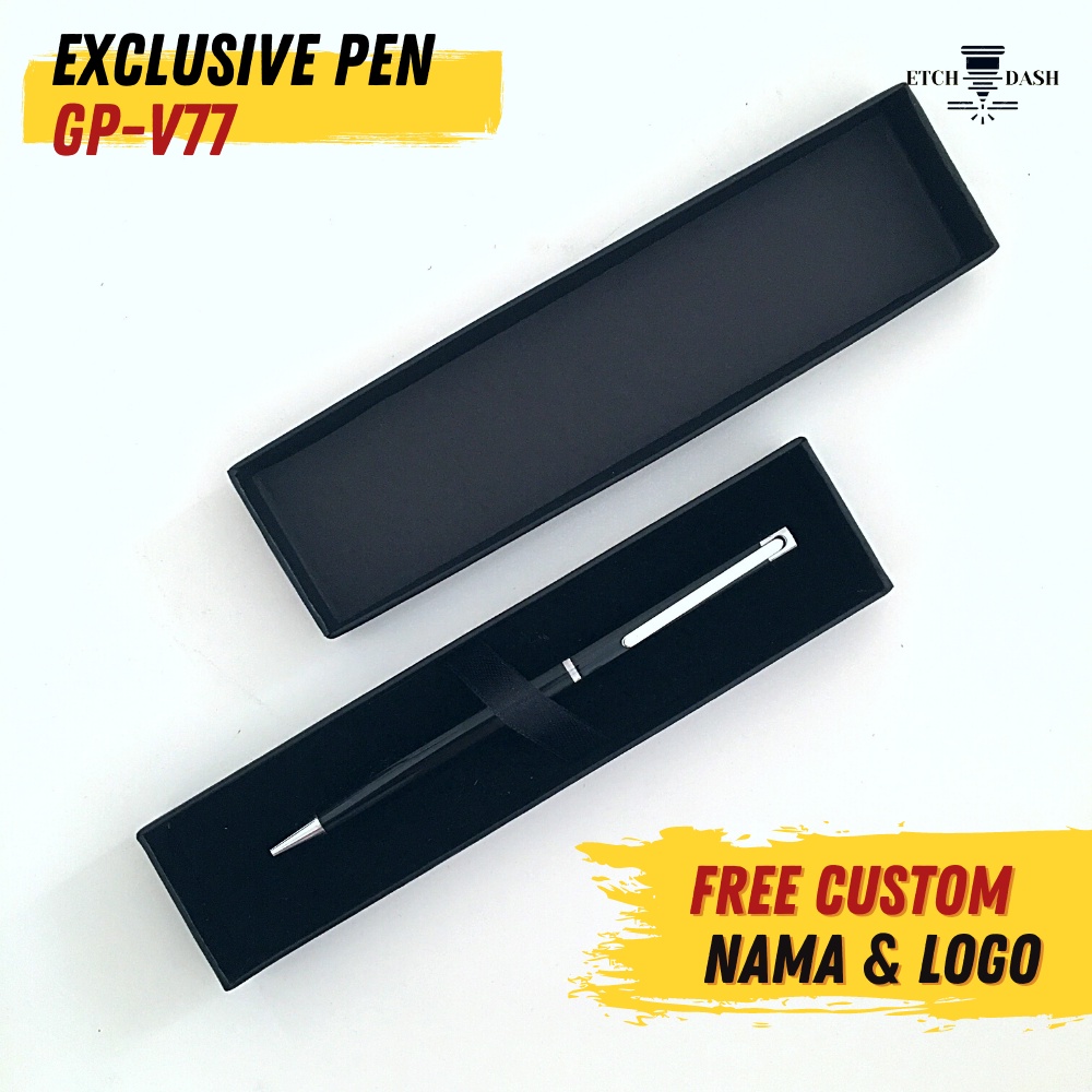 

Gift Box Pulpen Metal Souvernir | Free Custom Nama dan Logo Perusahaan - Exclusive Pen GP-V77