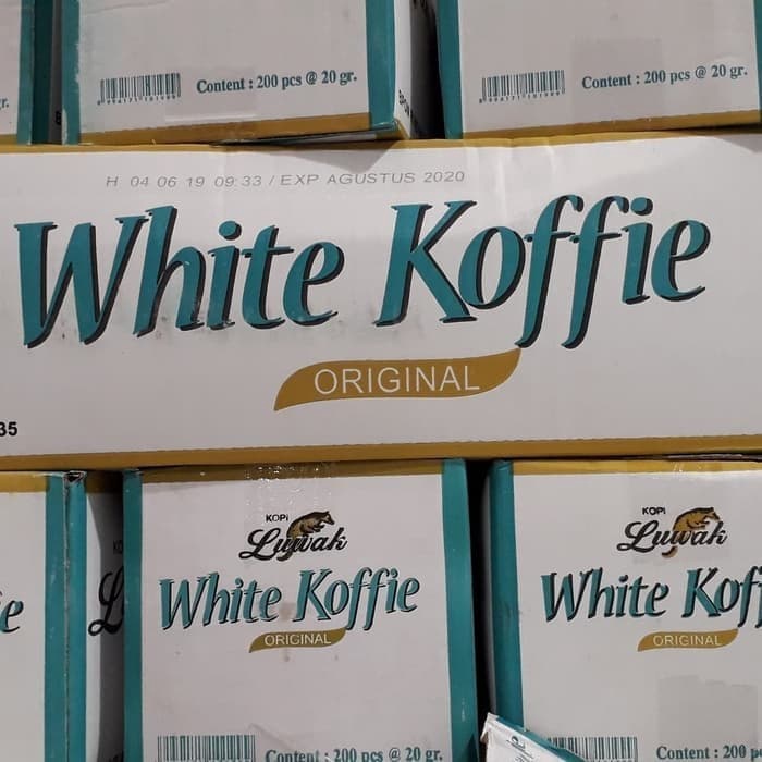 

Luwak White Koffie Original 1 KARTON isi 20 RENCENG | Kopi Luwak Murah