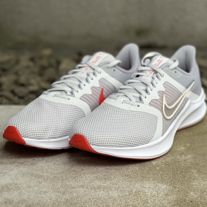 NIKE DOWNSHIFTER 11 SEPATU LARI RUNNING SIZE 46 47 UKURAN BESAR BIG - Abu-abu, 47.5