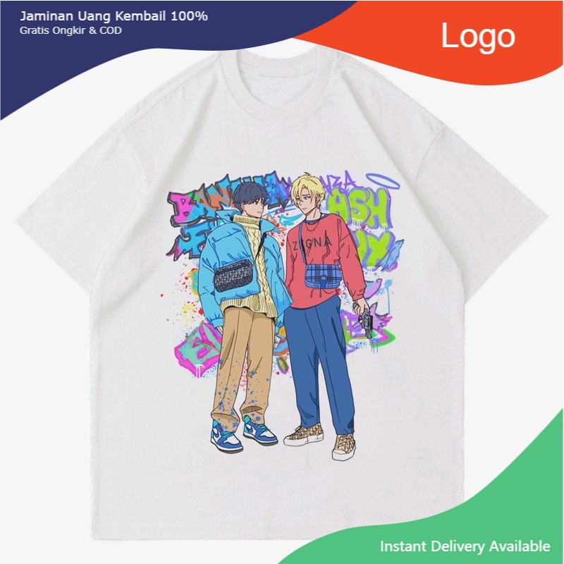 KAOS ANIME X GRAFFITI ART | T-SHIRT BAJU ANIME ARTWORK | BAJU ANIME | BAJU GRAFFITI