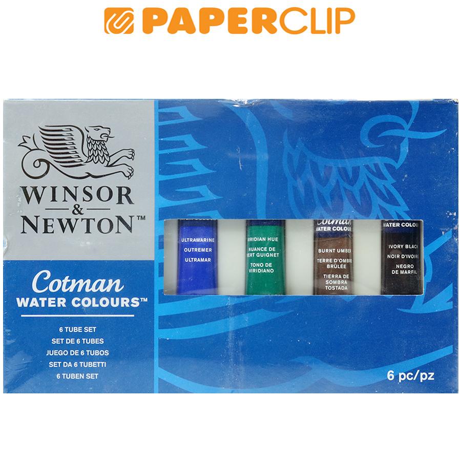 

CAT AIR / WATERCOLOR WINSOR & NEWTON COTMAN TUBE SET 6C 0390635CWC