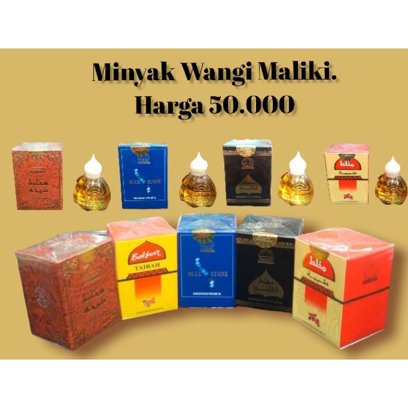 Minyak wangi mukhlat/Minyak wangi Thaibah/Minyak wangi Saikhah/Bluestone/Bakhur