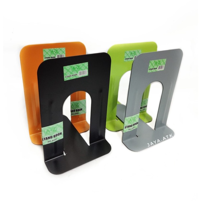 

[DD] PEMBATAS BUKU BESI BOOK END BESAR 8 IN 20 CM PENYANGGA MAGAZINE HOLDER