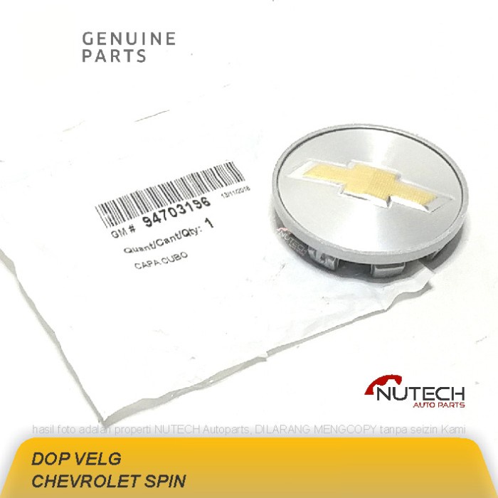 Dop Tutup Velg Roda Chevrolet Spin  Ori GM