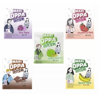 

MARI OPPA 1 RENCENG 1 Renceng isi 10 sachet x @20gr ORIGINAL