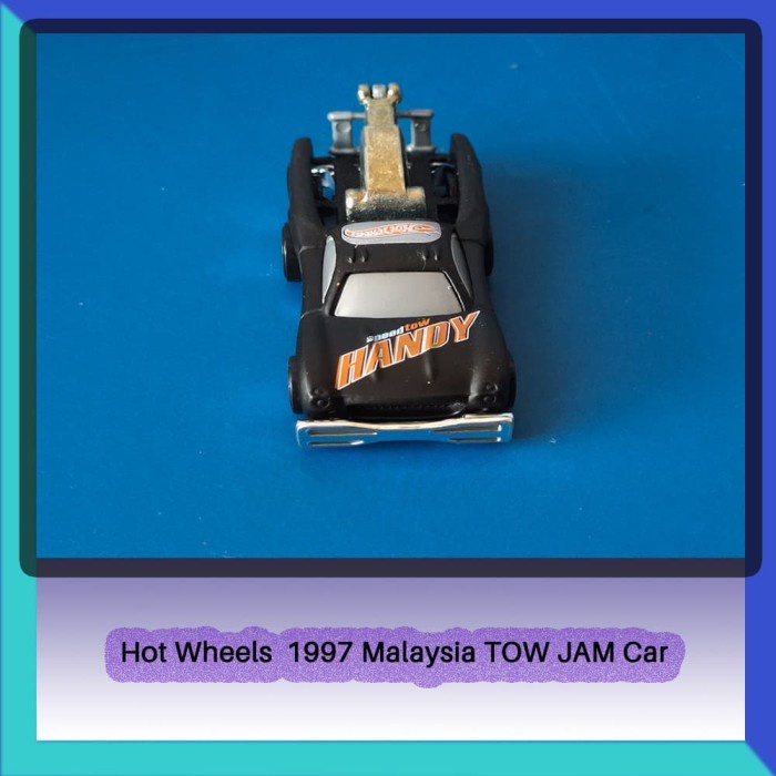 TERBARU Hot Wheels 1997 Malaysia Tow Jam Black Car (used)