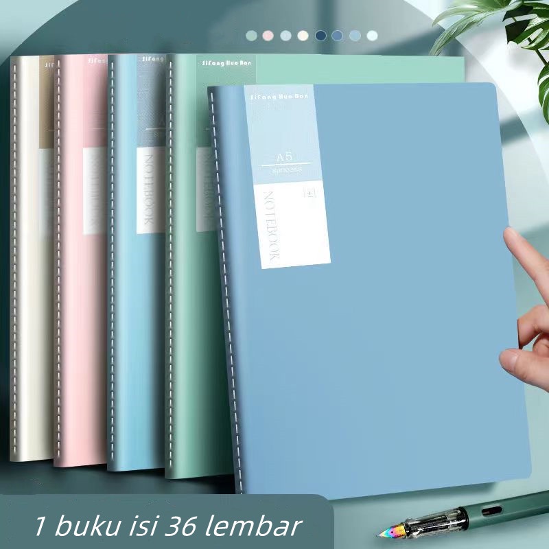 

Notebook warna A5/B5 Morandi (36 lembar）