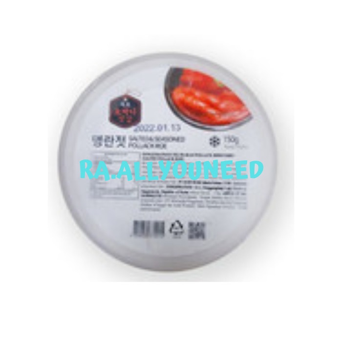 

Donghwa Salted Pollack Roe/Telur Ikan Polak Berbumbu 150gr