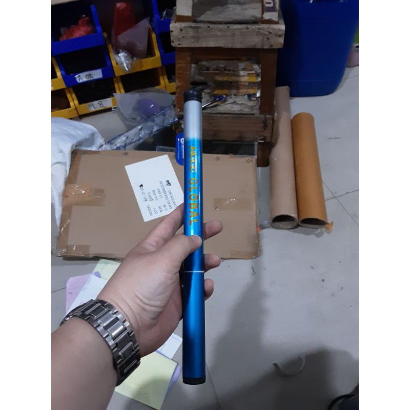Tegeg Pancing Ruas Pendek Hanya 30cm hugo global pole fiber