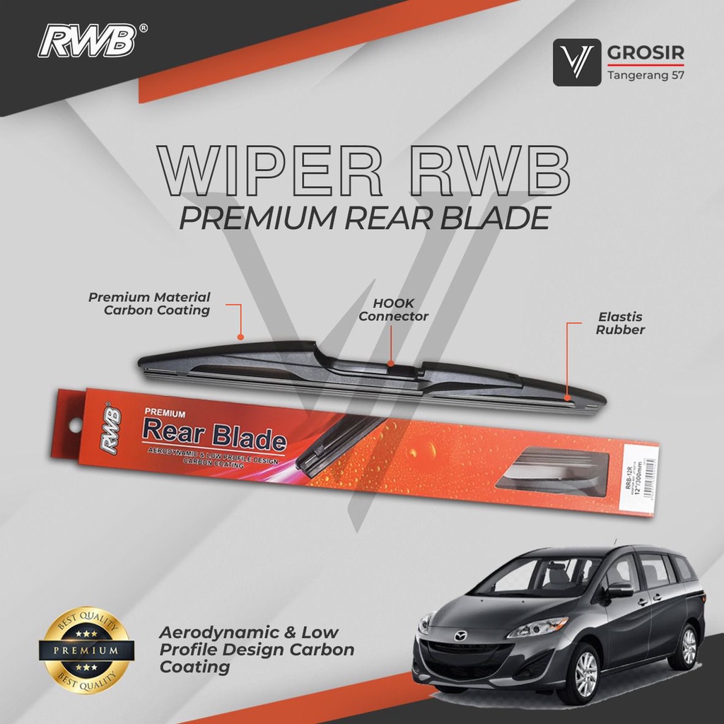 RWB WIPER BELAKANG MAZDA5 MAZDA 5 2010-2017 REAR WIPER
