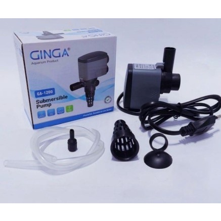 GINGA GA 1200 Pompa Air Celup Power Head Aquarium GINGA GA 1200 LOW WATT